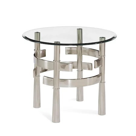 Contour Round End Table